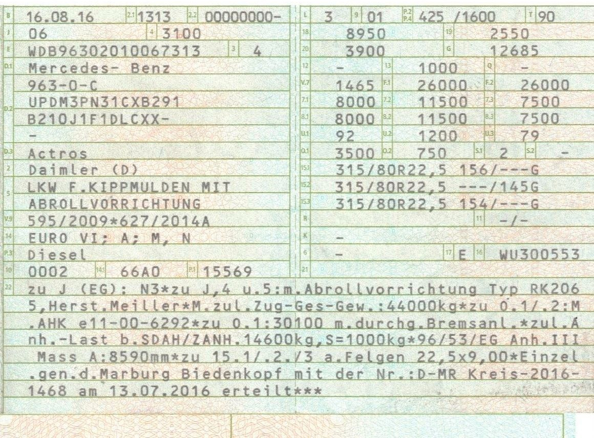 Mercedes-Benz 2558 6x2 Fahrgestell Chassis | Retarder | Klima - الشاسيه شاحنة: صور 2 Mercedes-Benz 2558 6x2 Fahrgestell Chassis | Retarder | Klima - الشاسيه شاحنة: صور 2