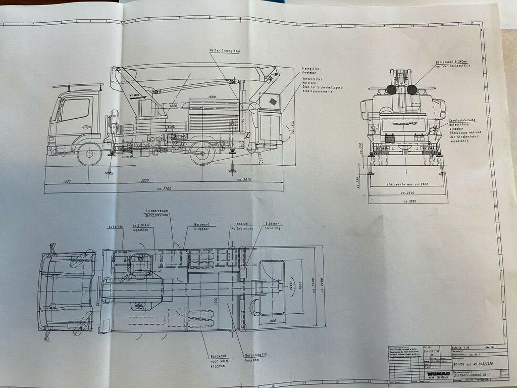 Mercedes-Benz 815 4x2 Hubarbeitsbühne Wumag 170 high 17 m Mercedes-Benz 815 4x2 Hubarbeitsbühne Wumag 170 high 17 m - مصاعد الازدهار محمولة على شاحنة, الشاحنات الصغيرة: صور 5 Mercedes-Benz 815 4x2 Hubarbeitsbühne Wumag 170 high 17 m Mercedes-Benz 815 4x2 Hubarbeitsbühne Wumag 170 high 17 m - مصاعد الازدهار محمولة على شاحنة, الشاحنات الصغيرة: صور 5