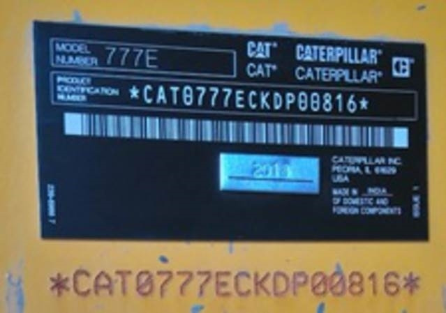 CAT 777E - شاحنة قلابة للمحاجر: صور 5 CAT 777E - شاحنة قلابة للمحاجر: صور 5