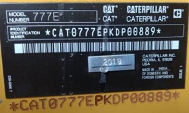 CAT 777E - شاحنة قلابة للمحاجر: صور 5 CAT 777E - شاحنة قلابة للمحاجر: صور 5