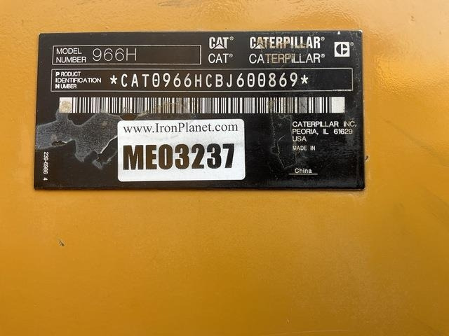 CAT 966H - اللودر بعجل: صور 5 CAT 966H - اللودر بعجل: صور 5