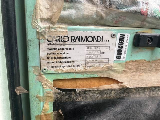 Carlo Raimondi MRT186 - رافعة برجية: صور 5 Carlo Raimondi MRT186 - رافعة برجية: صور 5