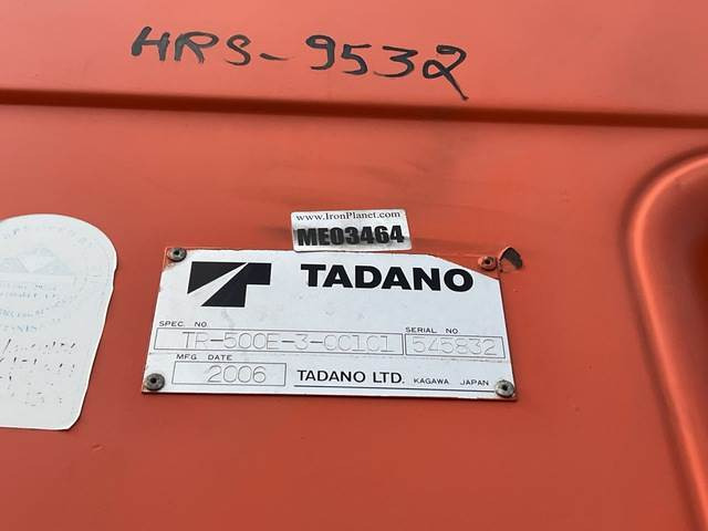 Tadano TR-500EX - رافعة الطرق الوعرة: صور 5 Tadano TR-500EX - رافعة الطرق الوعرة: صور 5