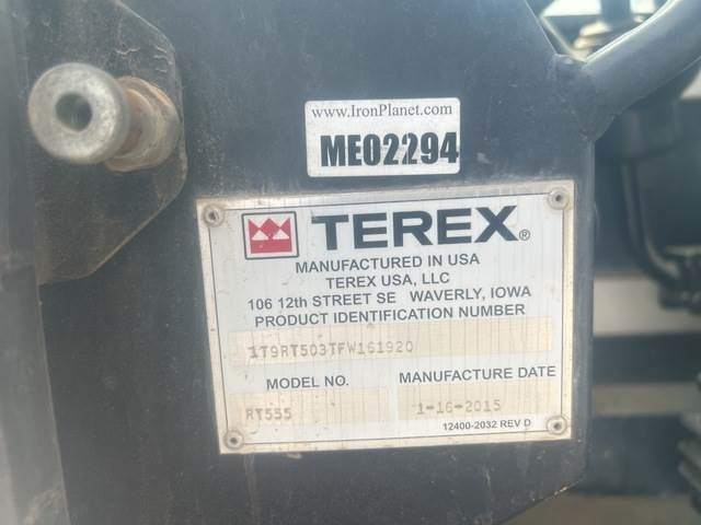 Terex RT555 - رافعة الطرق الوعرة: صور 5 Terex RT555 - رافعة الطرق الوعرة: صور 5