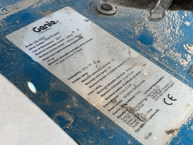 Genie GS4047 - رافعات مقصية: صور 5 Genie GS4047 - رافعات مقصية: صور 5