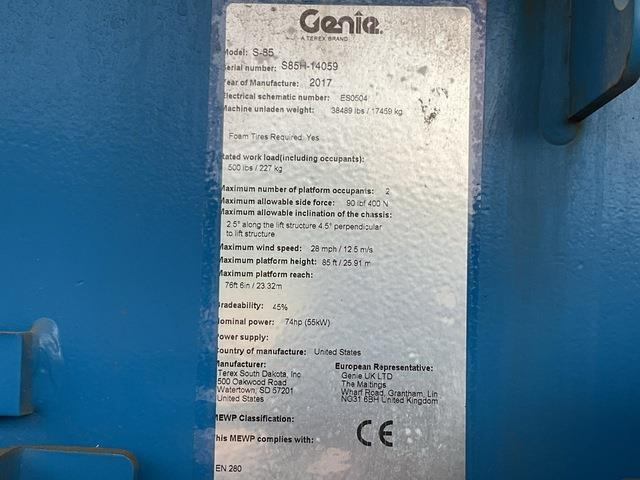 Genie S85 - رافعات سلة مفصلية: صور 5 Genie S85 - رافعات سلة مفصلية: صور 5