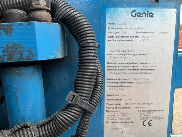 Genie Z45/25J - رافعات سلة مفصلية: صور 5 Genie Z45/25J - رافعات سلة مفصلية: صور 5