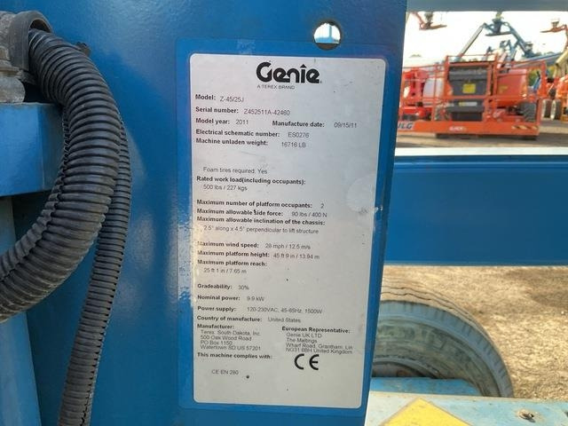 Genie Z45/25J - رافعات سلة مفصلية: صور 5 Genie Z45/25J - رافعات سلة مفصلية: صور 5