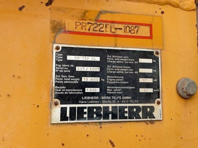 Liebherr PR722BL - بلدوزر: صور 5 Liebherr PR722BL - بلدوزر: صور 5