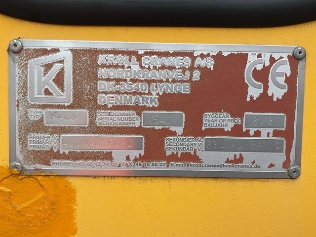 Kroll K420 - رافعة برجية: صور 5 Kroll K420 - رافعة برجية: صور 5