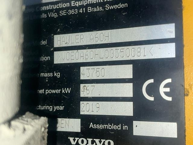 Volvo A60H - شاحنة مفصلية: صور 5 Volvo A60H - شاحنة مفصلية: صور 5