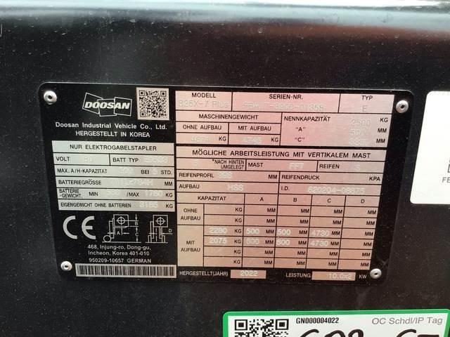 Doosan B25X-7 PLUS - رافعة شوكية كهربائية: صور 5 Doosan B25X-7 PLUS - رافعة شوكية كهربائية: صور 5