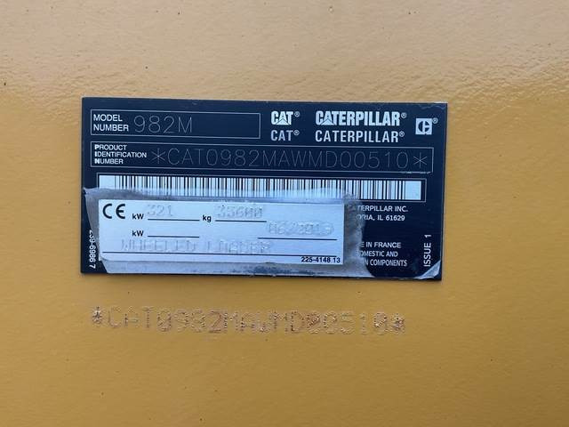 CAT 982M - اللودر بعجل: صور 5 CAT 982M - اللودر بعجل: صور 5