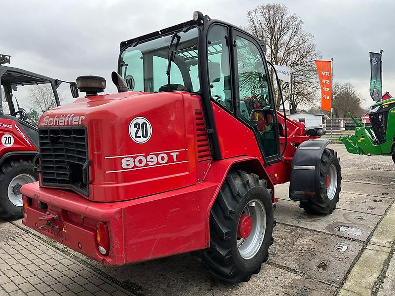 Schäffer 8090T Kabine Teleskopradlader Weidemann-HV - جرافة ذات عجلات تلسكوبية: صور 5 Schäffer 8090T Kabine Teleskopradlader Weidemann-HV - جرافة ذات عجلات تلسكوبية: صور 5