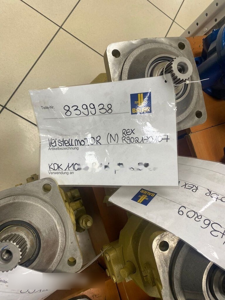 Rexroth KDK110 VON BGM, 35 R902170107 for pile driver - محرك هيدروليكي: صور 3 Rexroth KDK110 VON BGM, 35 R902170107 for pile driver - محرك هيدروليكي: صور 3