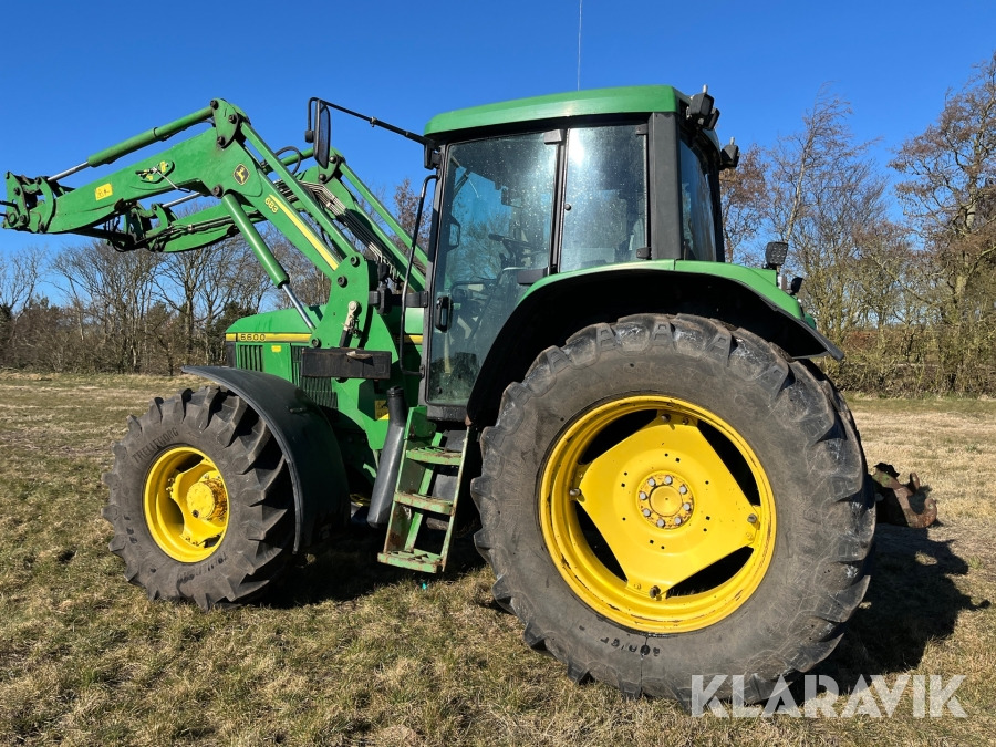 Traktor John Deere 6600 med frontlæser 683 - جرار: صور 4 Traktor John Deere 6600 med frontlæser 683 - جرار: صور 4