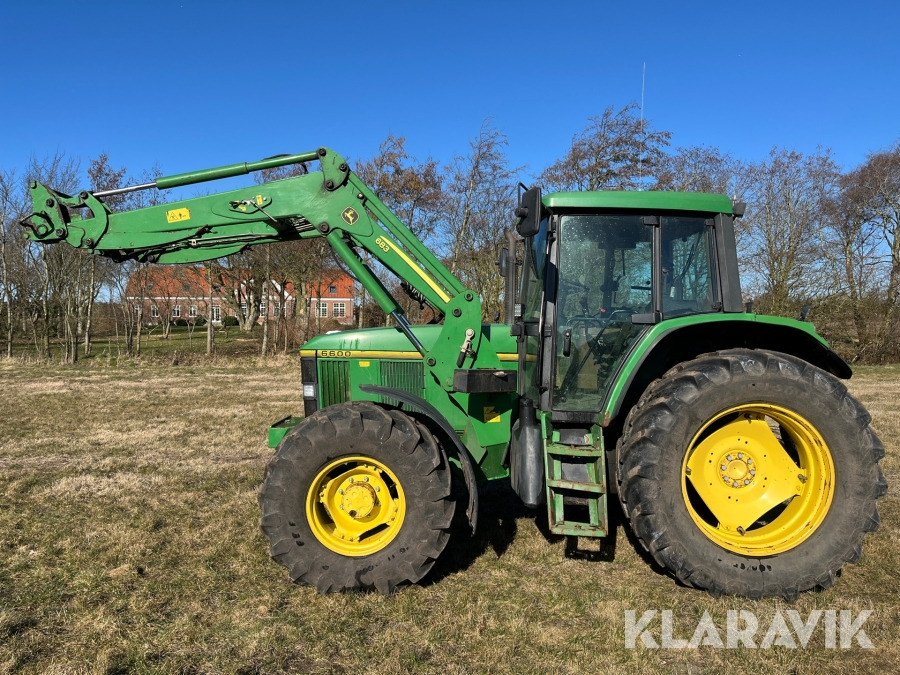 Traktor John Deere 6600 med frontlæser 683 - جرار: صور 3 Traktor John Deere 6600 med frontlæser 683 - جرار: صور 3
