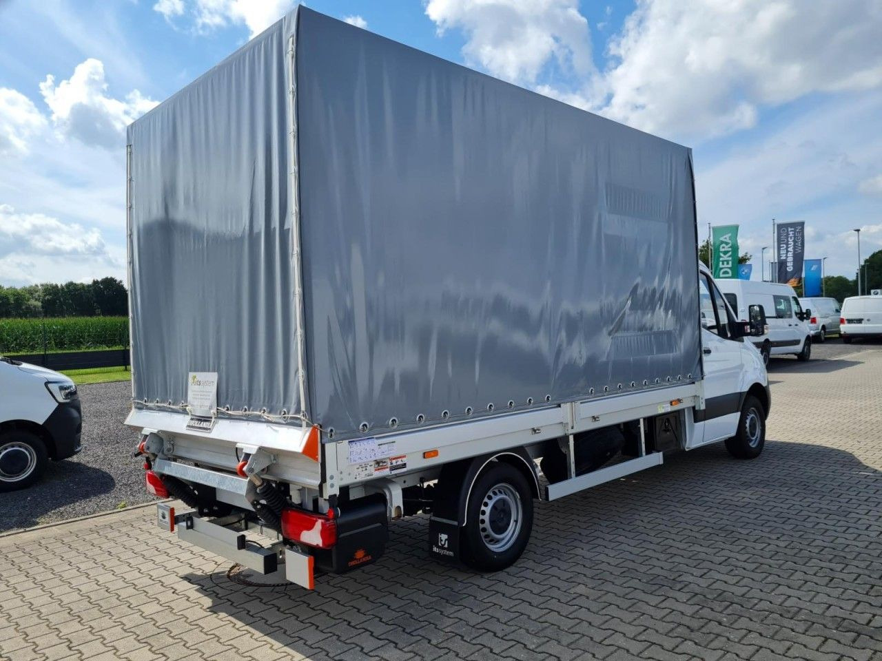 Mercedes-Benz Sprinter 315 Cdi Pritsche Schiebe Plane LBW KLIM - الشاحنات الصغيرة ستائر: صور 5 Mercedes-Benz Sprinter 315 Cdi Pritsche Schiebe Plane LBW KLIM - الشاحنات الصغيرة ستائر: صور 5
