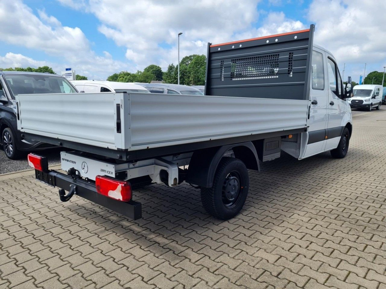 Mercedes-Benz Sprinter 315 DOKA CDI Lang L3 RWD AHK 3,5t - الشاحنات الصغيرة المسطحة, الشاحنات الصغيرة كابينة مزدوجة: صور 4 Mercedes-Benz Sprinter 315 DOKA CDI Lang L3 RWD AHK 3,5t - الشاحنات الصغيرة المسطحة, الشاحنات الصغيرة كابينة مزدوجة: صور 4