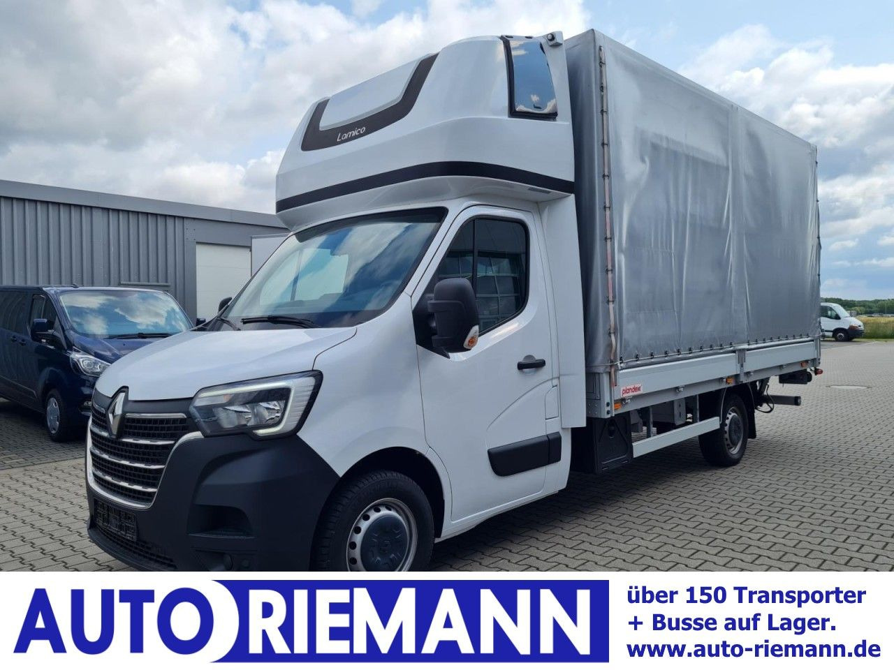 Renault Master 3,5t Pritsche dCi Plane Schlafkab. LBW - الشاحنات الصغيرة ستائر: صور 1 Renault Master 3,5t Pritsche dCi Plane Schlafkab. LBW - الشاحنات الصغيرة ستائر: صور 1