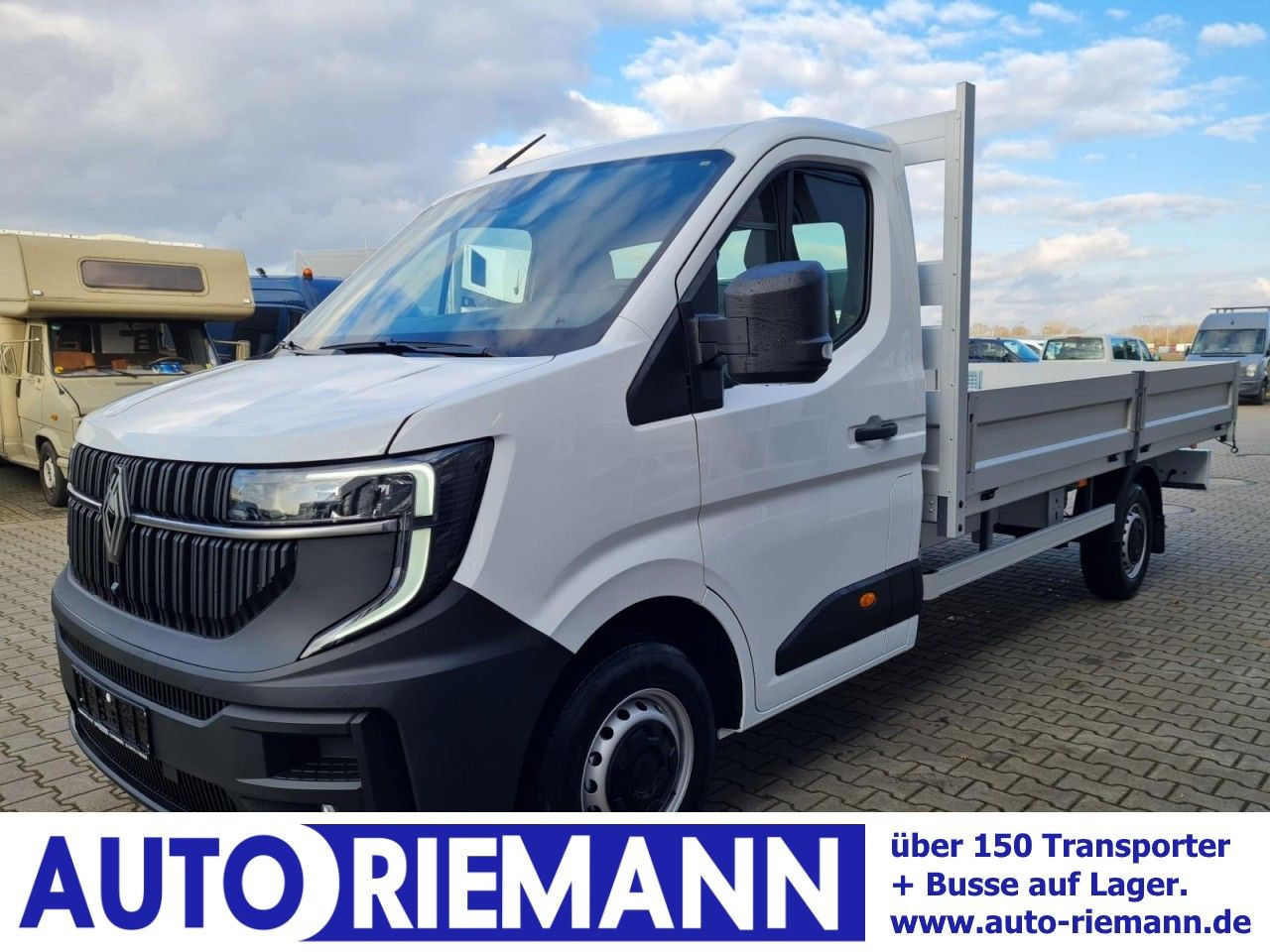 Renault Master New 35 Pritsche lang KLIMA KOMFORT TEMPOM - الشاحنات الصغيرة المسطحة: صور 1 Renault Master New 35 Pritsche lang KLIMA KOMFORT TEMPOM - الشاحنات الصغيرة المسطحة: صور 1