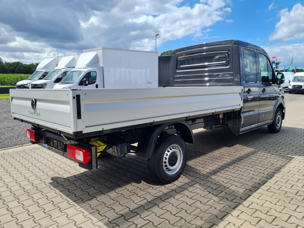 Volkswagen Crafter 35 DOKA Pritsche Maxi L4 KLIMA TEMPOMAT - الشاحنات الصغيرة المسطحة, الشاحنات الصغيرة كابينة مزدوجة: صور 5 Volkswagen Crafter 35 DOKA Pritsche Maxi L4 KLIMA TEMPOMAT - الشاحنات الصغيرة المسطحة, الشاحنات الصغيرة كابينة مزدوجة: صور 5