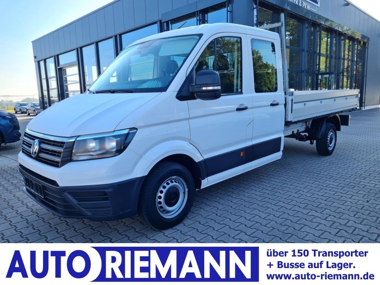 Volkswagen Crafter 35 Doka TDI lang AHK Klima - الشاحنات الصغيرة المسطحة, الشاحنات الصغيرة كابينة مزدوجة: صور 1 Volkswagen Crafter 35 Doka TDI lang AHK Klima - الشاحنات الصغيرة المسطحة, الشاحنات الصغيرة كابينة مزدوجة: صور 1