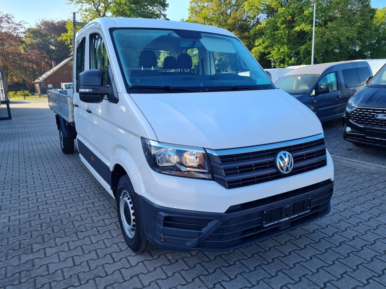 Volkswagen Crafter 35 Doka TDI lang AHK Klima - الشاحنات الصغيرة المسطحة, الشاحنات الصغيرة كابينة مزدوجة: صور 2 Volkswagen Crafter 35 Doka TDI lang AHK Klima - الشاحنات الصغيرة المسطحة, الشاحنات الصغيرة كابينة مزدوجة: صور 2