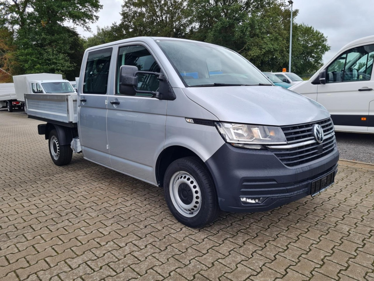 Volkswagen T6.1 Doka Pritsche Plane 6-Sitze Klima Komfort - الشاحنات الصغيرة المسطحة, الشاحنات الصغيرة كابينة مزدوجة: صور 3 Volkswagen T6.1 Doka Pritsche Plane 6-Sitze Klima Komfort - الشاحنات الصغيرة المسطحة, الشاحنات الصغيرة كابينة مزدوجة: صور 3