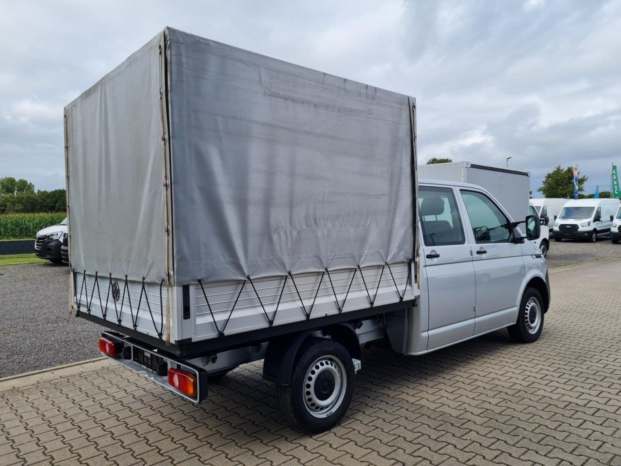 Volkswagen T6.1 Doka Pritsche Plane 6-Sitze Klima Komfort - الشاحنات الصغيرة ستائر, الشاحنات الصغيرة كابينة مزدوجة: صور 5 Volkswagen T6.1 Doka Pritsche Plane 6-Sitze Klima Komfort - الشاحنات الصغيرة ستائر, الشاحنات الصغيرة كابينة مزدوجة: صور 5