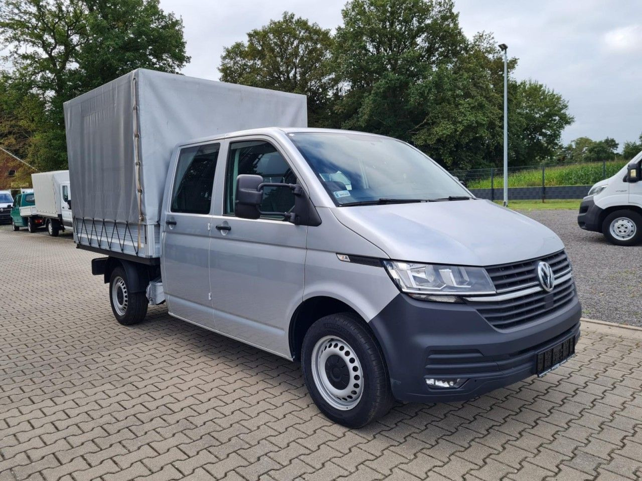 Volkswagen T6.1 Doka Pritsche Plane 6-Sitze Klima Komfort - الشاحنات الصغيرة ستائر, الشاحنات الصغيرة كابينة مزدوجة: صور 3 Volkswagen T6.1 Doka Pritsche Plane 6-Sitze Klima Komfort - الشاحنات الصغيرة ستائر, الشاحنات الصغيرة كابينة مزدوجة: صور 3