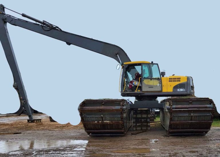 Volvo EC210 CL – Amphibious excavator / Amphibienbagger - حفارات برمائية: صور 1 Volvo EC210 CL – Amphibious excavator / Amphibienbagger - حفارات برمائية: صور 1
