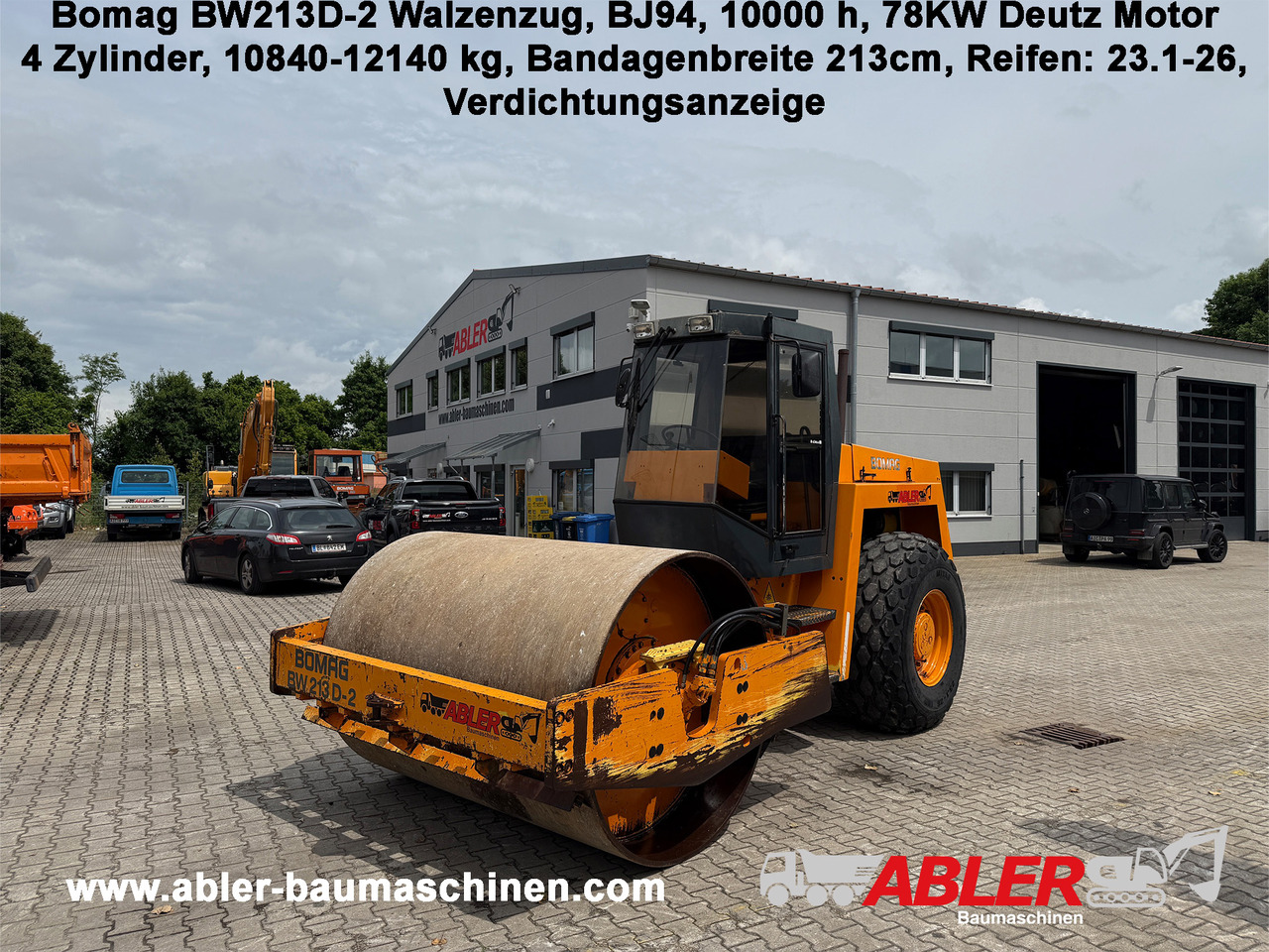 Bomag BW 213D-2 Walzenzug - مدماج: صور 1 Bomag BW 213D-2 Walzenzug - مدماج: صور 1