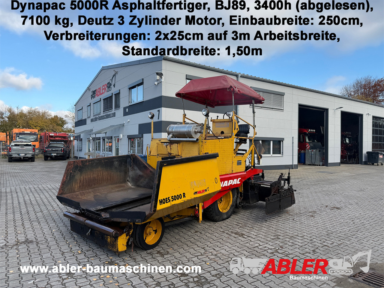 Dynapac 5000R Asphaltfertiger - العامل بالقار: صور 1 Dynapac 5000R Asphaltfertiger - العامل بالقار: صور 1