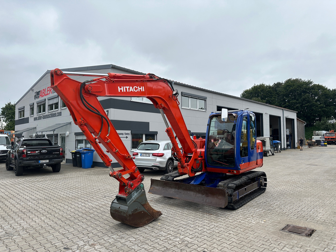 Hitachi ZX80 SBLC Kettenbagger MS08 SW Klima - حفارة: صور 2 Hitachi ZX80 SBLC Kettenbagger MS08 SW Klima - حفارة: صور 2