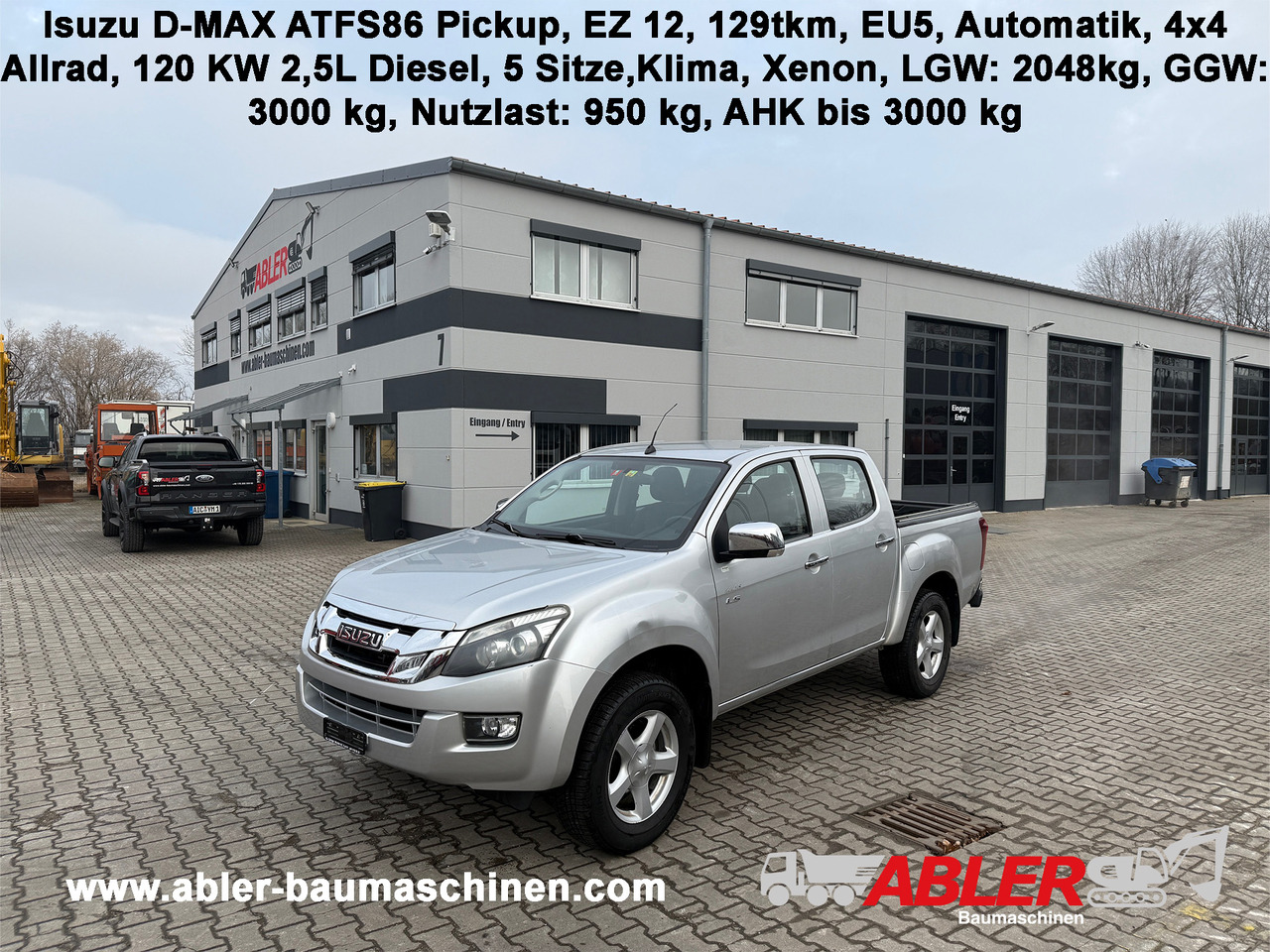 Isuzu DMAX 2,5 Pickup Automatik - شاحنة البيك أب: صور 1 Isuzu DMAX 2,5 Pickup Automatik - شاحنة البيك أب: صور 1