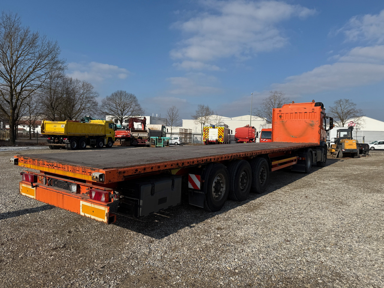 Kögel S24-1 Pritschenauflieger - نصف مقطورة مسطحة: صور 5 Kögel S24-1 Pritschenauflieger - نصف مقطورة مسطحة: صور 5