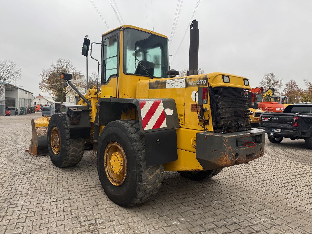 اللودر بعجل Komatsu Hanomag WA270-3 Radlader Klima: صور 5