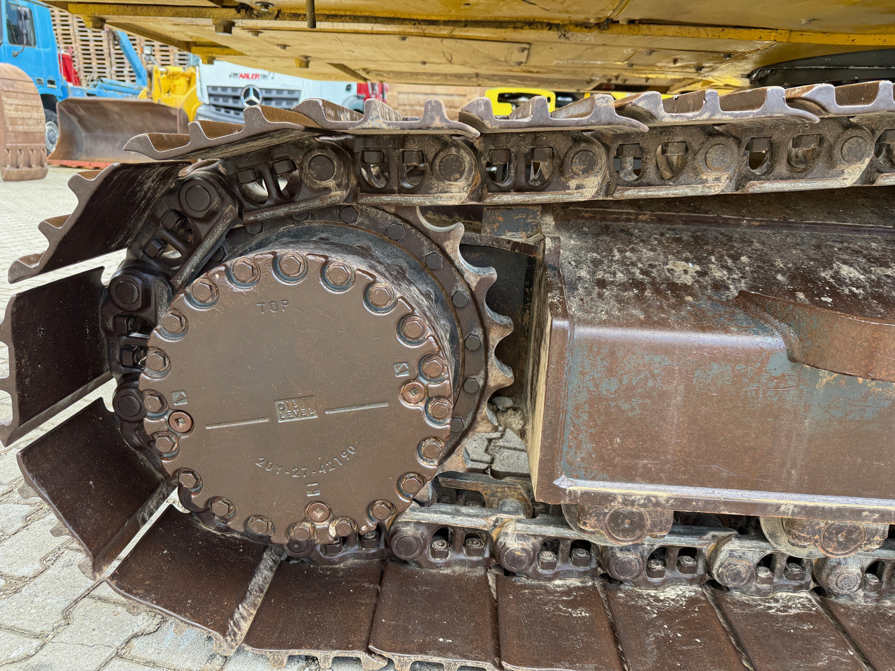 حفارة Komatsu PC210 LC-10 Kettenbagger MS21 Kamera: صور 17