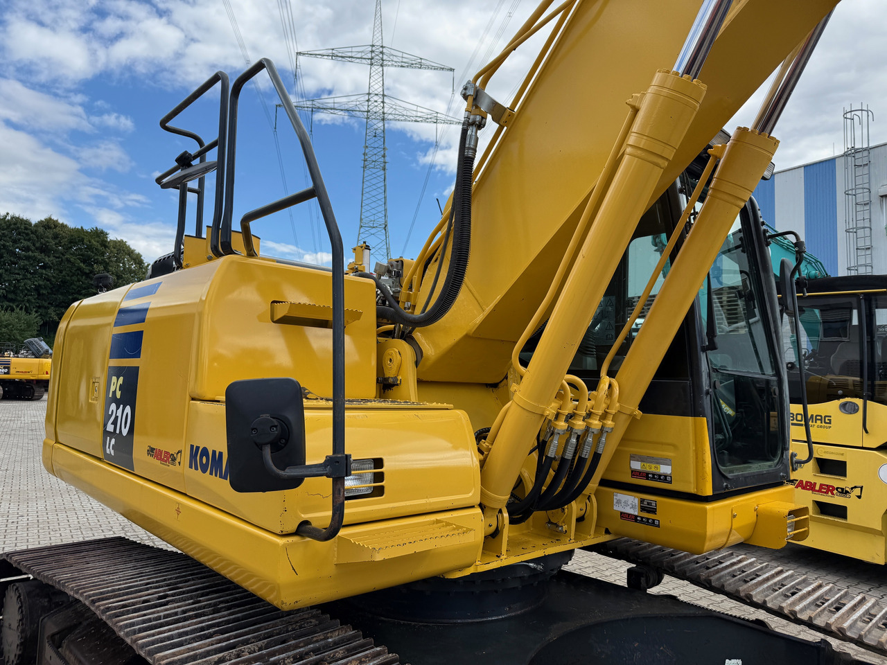 حفارة Komatsu PC210 LC-10 Kettenbagger MS21 Kamera: صور 13