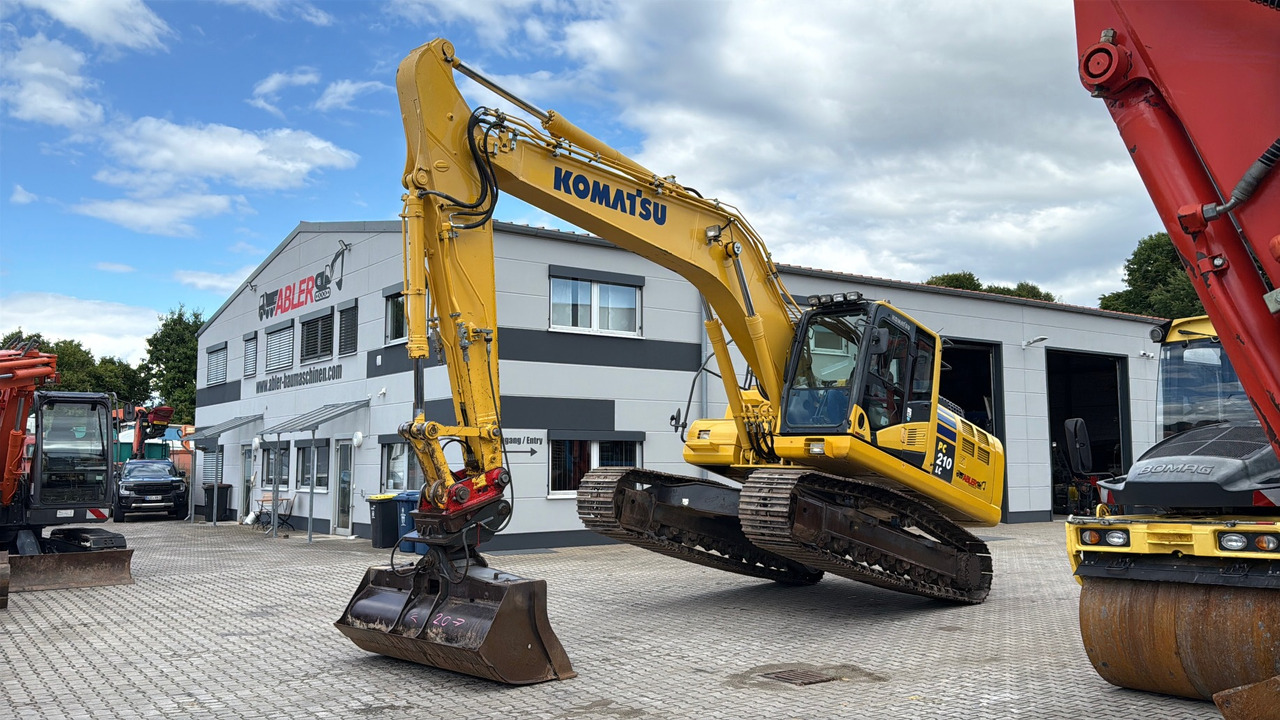 حفارة Komatsu PC210 LC-10 Kettenbagger MS21 Kamera: صور 6