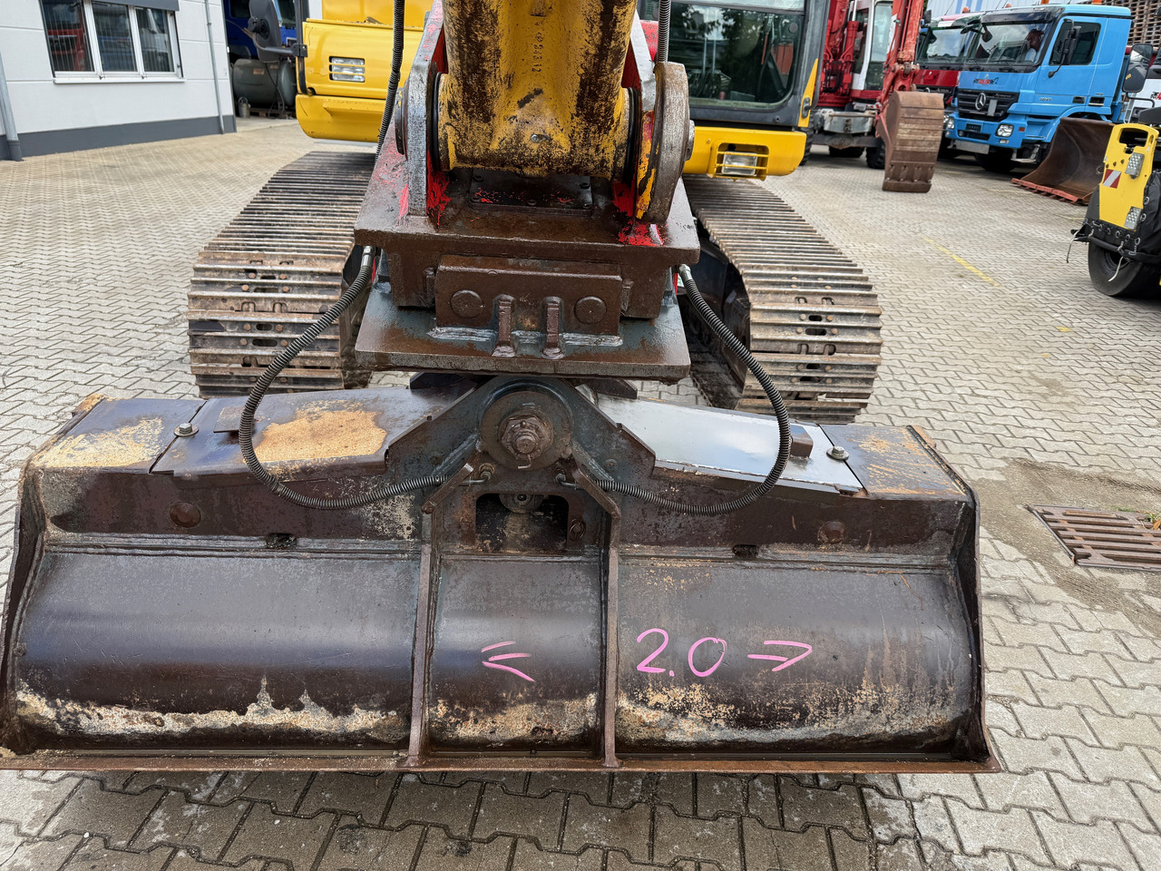 حفارة Komatsu PC210 LC-10 Kettenbagger MS21 Kamera: صور 11