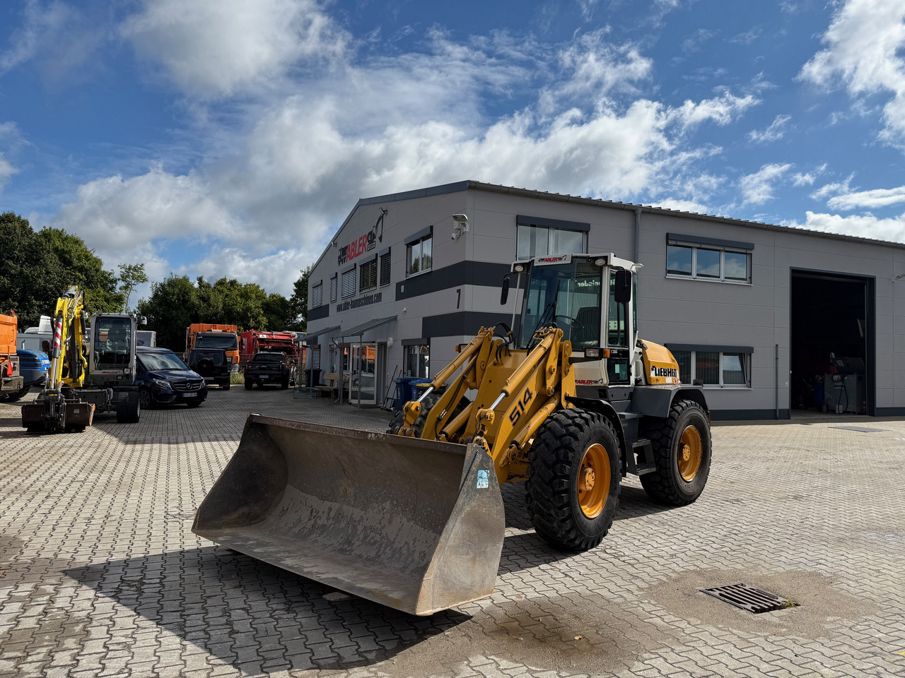 Liebherr L514 Stereo Radlader Gabel+Schaufel+SW - اللودر بعجل: صور 2 Liebherr L514 Stereo Radlader Gabel+Schaufel+SW - اللودر بعجل: صور 2