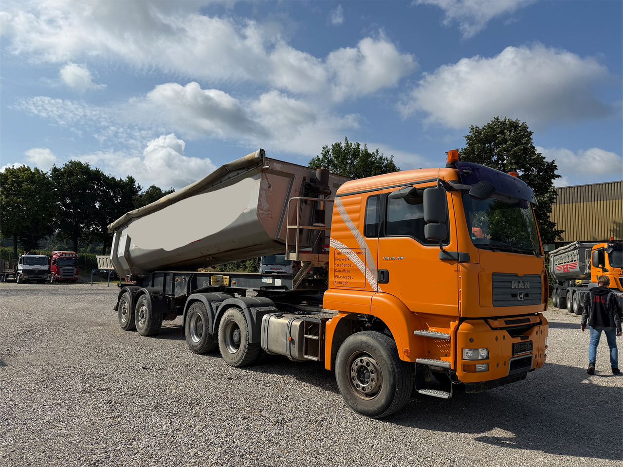 MAN TGA 26.480 6x4 SZM mit Kippauflieger - قلابات: صور 4 MAN TGA 26.480 6x4 SZM mit Kippauflieger - قلابات: صور 4