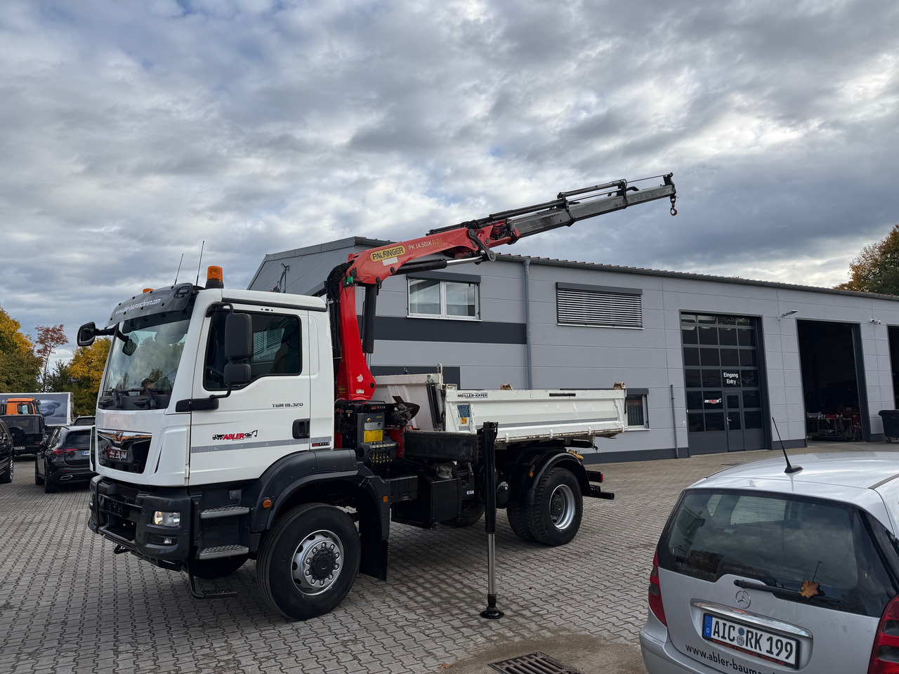 MAN TGM 18.320 Kipper+Kran Palfinger 4x4 Funk Greifer - قلابات, شاحنة كرين: صور 5 MAN TGM 18.320 Kipper+Kran Palfinger 4x4 Funk Greifer - قلابات, شاحنة كرين: صور 5