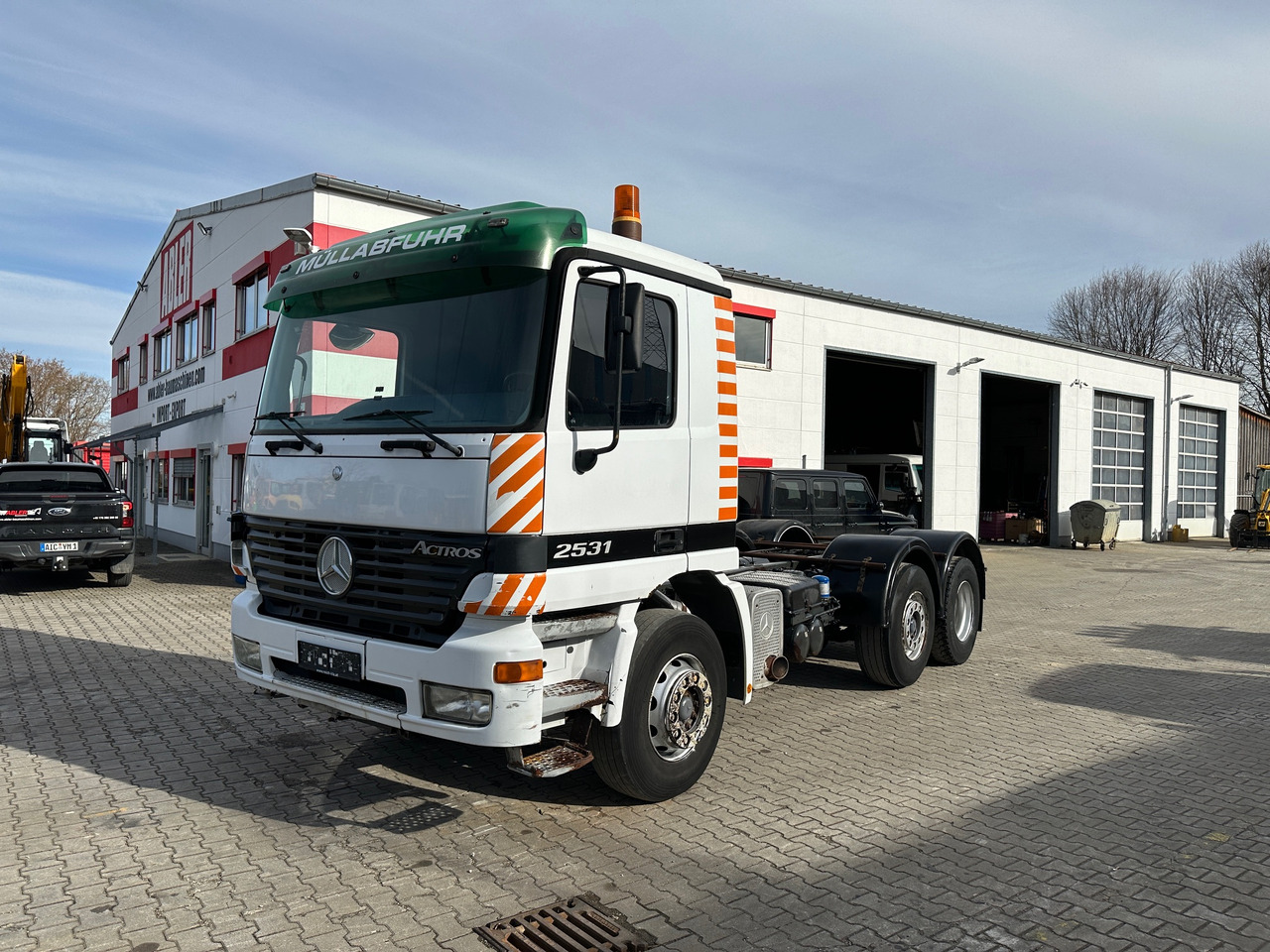 Mercedes-Benz 2531 Actros Fahrgestell - الشاسيه شاحنة: صور 2 Mercedes-Benz 2531 Actros Fahrgestell - الشاسيه شاحنة: صور 2