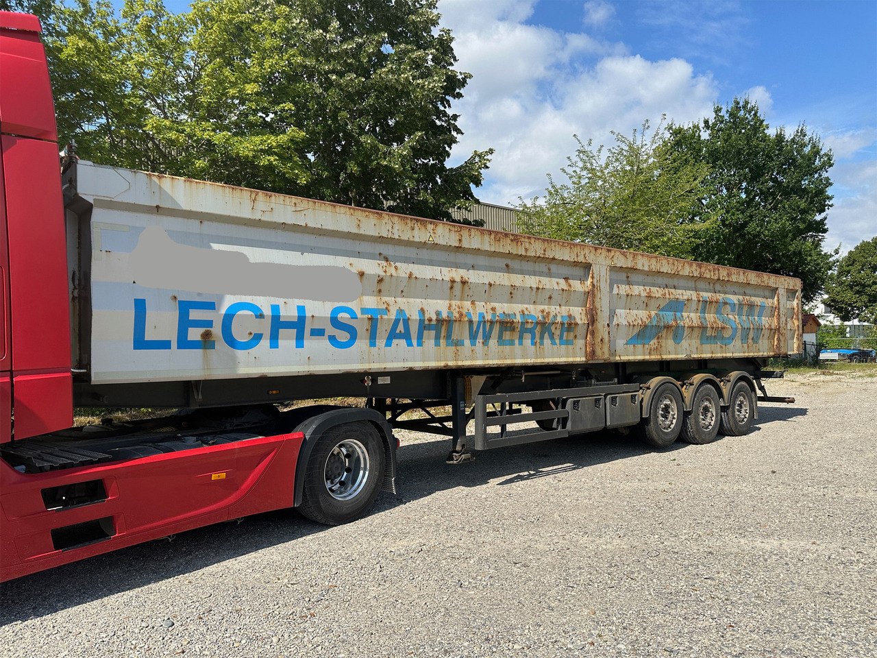 Reisch RHKS-35/24SL Stahl Kippmulde 50 m3 Metallschrott - قلابة نصف مقطورة: صور 3 Reisch RHKS-35/24SL Stahl Kippmulde 50 m3 Metallschrott - قلابة نصف مقطورة: صور 3