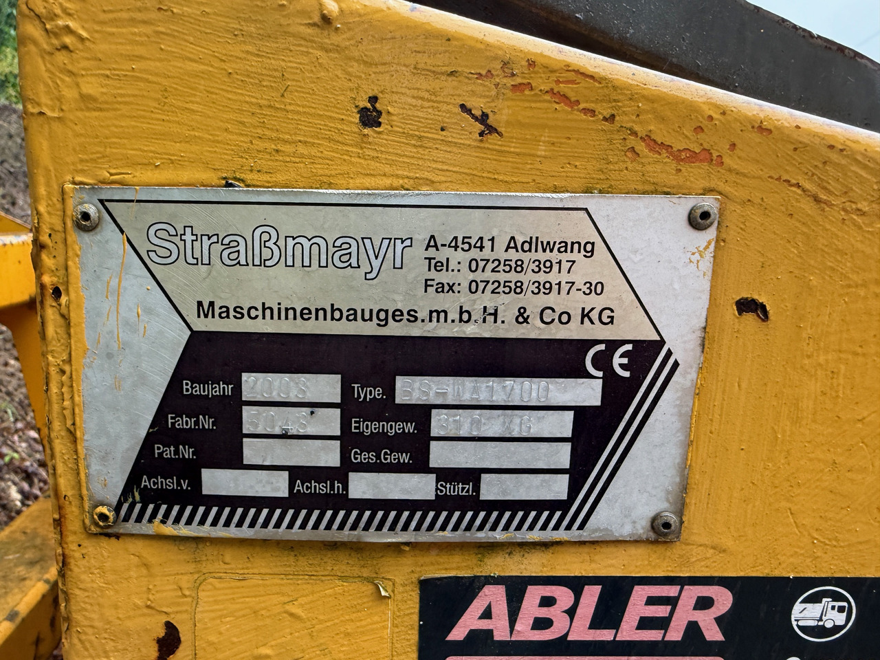 Splitstreuer 160 cm Straßmayr BS-WA 1700 Hamm DV8 - الرمال مفرشة: صور 5 Splitstreuer 160 cm Straßmayr BS-WA 1700 Hamm DV8 - الرمال مفرشة: صور 5