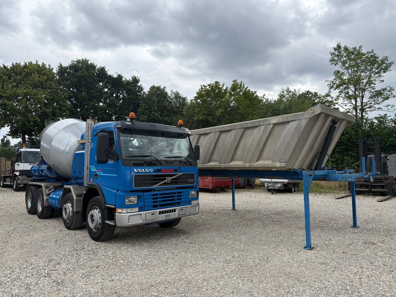 Volvo FM 12 420 WECHSELSYSTEM Betonmischer + Kipper AHK Klima - شاحنة خلاطة خرسانة: صور 2 Volvo FM 12 420 WECHSELSYSTEM Betonmischer + Kipper AHK Klima - شاحنة خلاطة خرسانة: صور 2