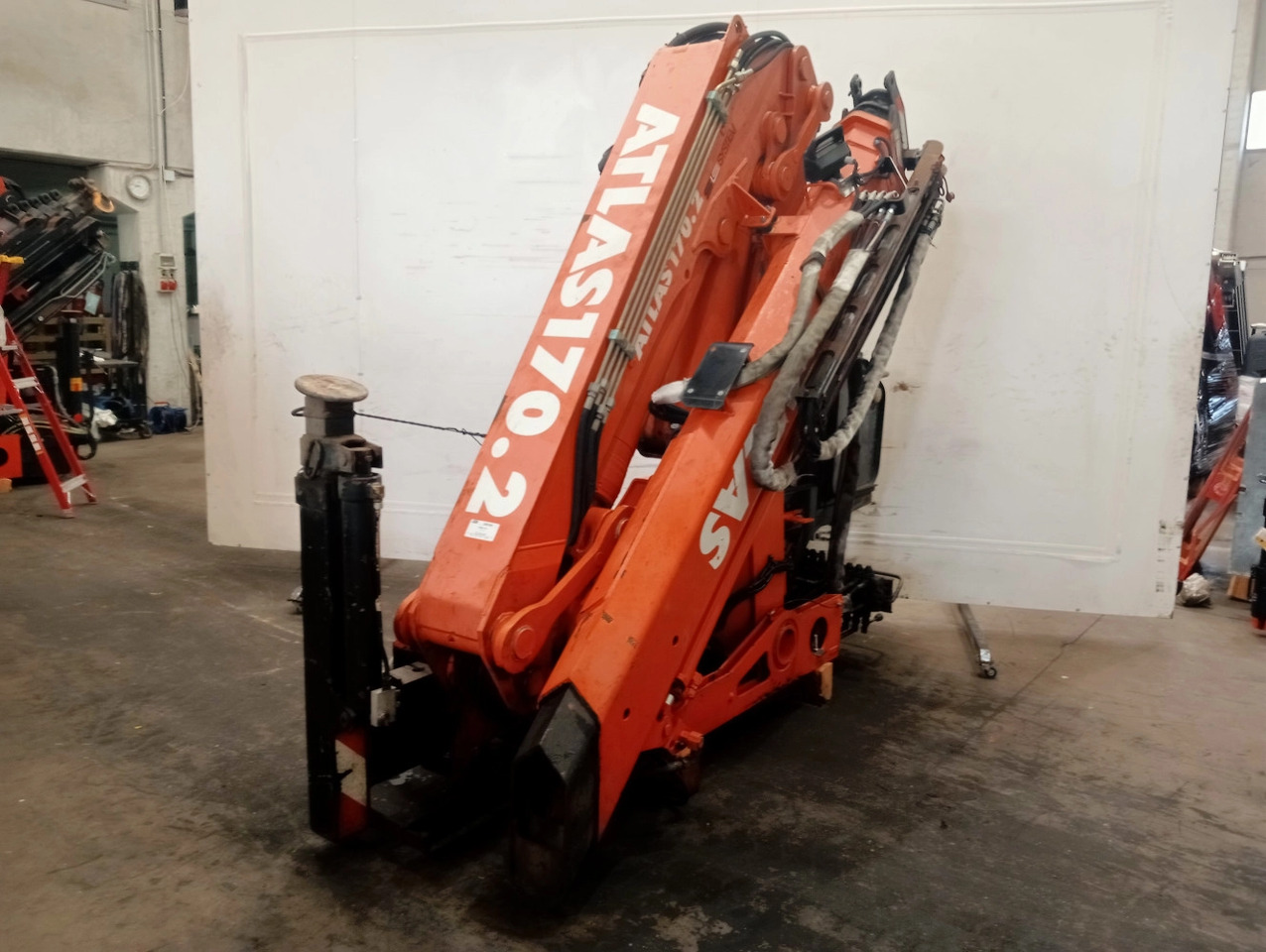 Grúa ATLAS AK170.2 A2 - ونش كرين - شاحنة: صور 4 Grúa ATLAS AK170.2 A2 - ونش كرين - شاحنة: صور 4